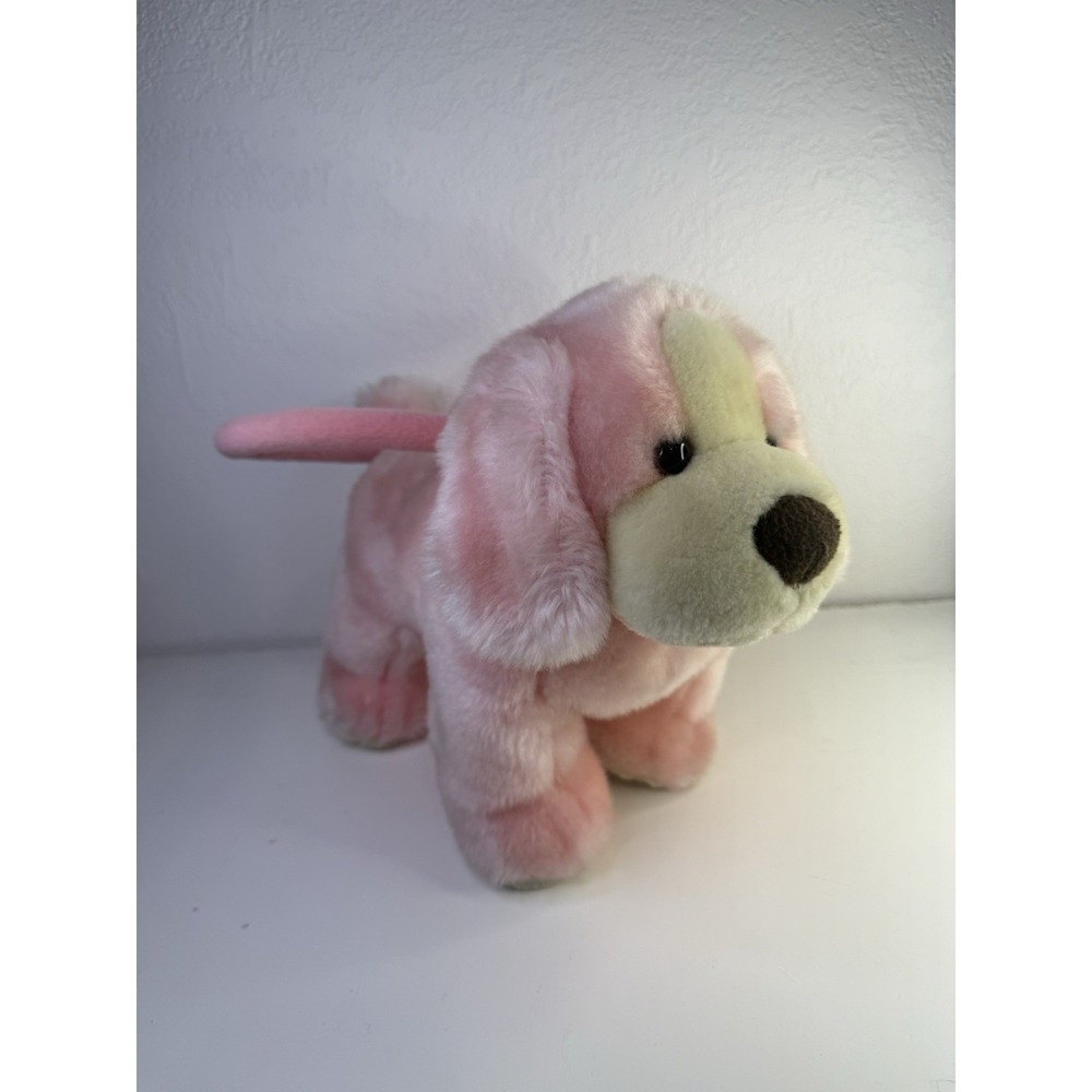 Animal Alley Y2K Darby Pink Plush Dog Puppy Purse Handbag Toys R Us Vintage